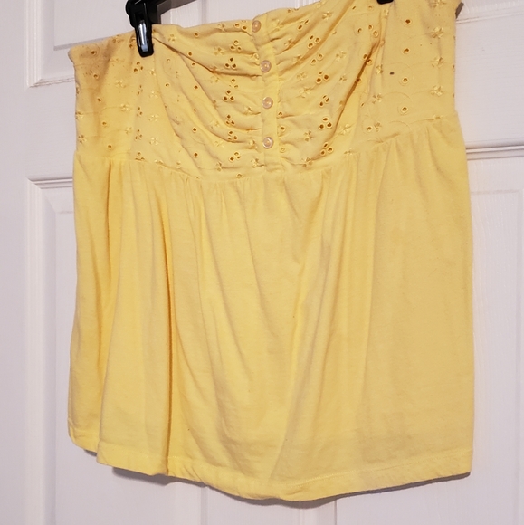 torrid | Tops | Yellow Tube Top | Poshmark